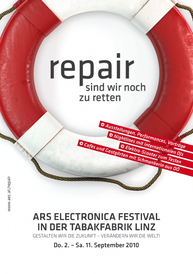 Ars Electronica 2010 - repair